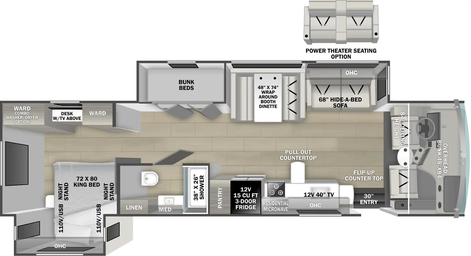 Fr3 35DS Floorplan